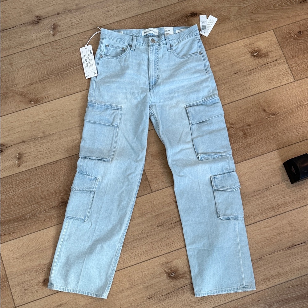 Denim Forum Light Blue High Rise Jeans